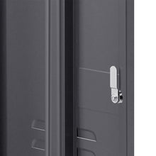 Load image into Gallery viewer, Artiss Bedside Table Metal Cabinet - Black