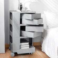 Load image into Gallery viewer, ArtissIn Storage Trolley Bedside Table 5 Tier Cart Boby Replica Grey