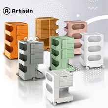 Load image into Gallery viewer, ArtissIn Storage Trolley Bedside Table 5 Tier Cart Boby Replica Grey