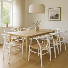 Load image into Gallery viewer, Levede 8x Dining Chairs Wooden Hans White-1975420354511900679