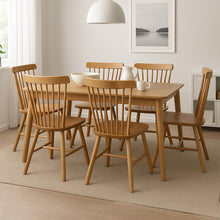 Load image into Gallery viewer, Levede 6x Dining Chairs Kitchen Windor Oak-1975420350682501127