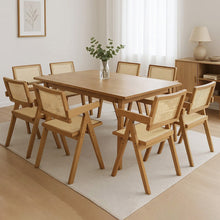 Load image into Gallery viewer, Levede 8x Dining Chair Solid Wood Rattan-1975420360182599687
