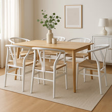 Load image into Gallery viewer, Levede 6x Dining Chairs Wooden Hans White-1975420354260242439