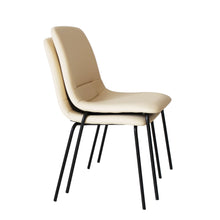 Load image into Gallery viewer, Levede Stackable Dining Chairs Kitchen Beige-1973194080162811904