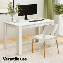 Load image into Gallery viewer, 1 Artiss Dining Table and 4 Chairs Set White Wood