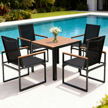 Load image into Gallery viewer, Gardeon 5PCS Outdoor Dining Set Table and Chairs Patio Garden Furniture Bistro Set