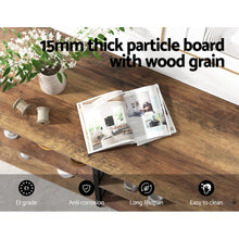 Load image into Gallery viewer, Artiss Console Table 120CM 3 - tier Walnut Xiah - The White Mall