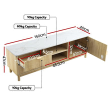 Load image into Gallery viewer, Artiss TV Unit Entertainment Unit Storage Drawer Shelf 150cm Pine