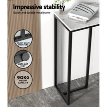 Load image into Gallery viewer, Artiss Console Table Marble Effect Frenisha - The White Mall