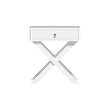 Load image into Gallery viewer, Artiss Bedside Table Drawers Side Table Storage Cabinet Nightstand White QARA