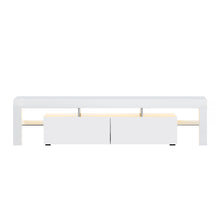 Load image into Gallery viewer, Artiss Entertainment Unit TV Cabinet LED 189cm White Elo