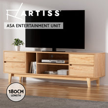 Load image into Gallery viewer, Artiss Entertainment Unit Stand TV Cabinet Storage Drawer Shelf 180cm Wooden
