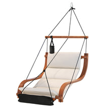 Load image into Gallery viewer, Gardeon Hammock Chair Wooden Hanging Indoor Outdoor Lounge Patio