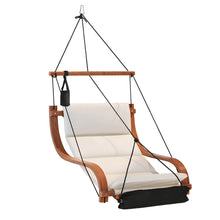Load image into Gallery viewer, Gardeon Hammock Chair Wooden Hanging Indoor Outdoor Lounge Patio