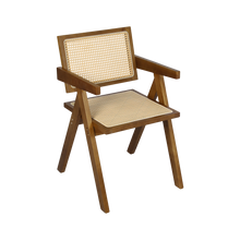 Load image into Gallery viewer, Levede 8x Walnut Wicker Armchair Dining Chair-1975420361625440264