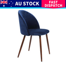 Load image into Gallery viewer, Levede 4x Dining Chairs Seat French Navy-1975420352670601224