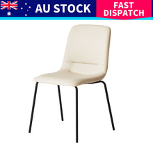 Load image into Gallery viewer, Levede Stackable Dining Chairs Kitchen Beige Set of 8-1973193561876860936