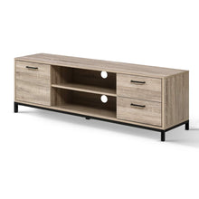 Load image into Gallery viewer, Artiss TV Cabinet Entertainment Unit 132cm Pine Tania - The White Mall