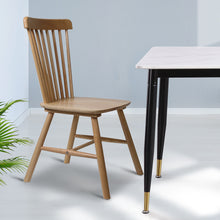 Load image into Gallery viewer, Levede 2x Dining Chairs Kitchen Windor Oak-1975420492055711751