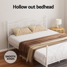 Load image into Gallery viewer, Artiss Bed Frame Queen Size Metal Bed Frame GROA