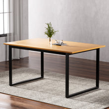 Load image into Gallery viewer, Artiss Dining Table 6 Seater Kitchen Cafe Rectangular Wooden Table 150CM