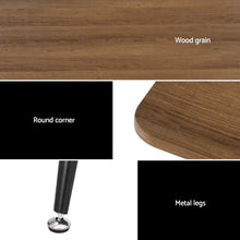 Load image into Gallery viewer, Artiss Dining Table 4 Seater Kitchen Cafe Wooden Table Rectangular 120CM