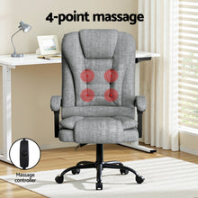 Load image into Gallery viewer, Artiss Executive Office Chair 4-Point Massage Adjustable Ergonomic Recline Back