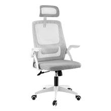 Load image into Gallery viewer, Artiss Ergonomic Office Chair Computer Desk Chairs Headrest Adjustable Grey