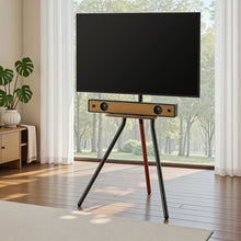 Load image into Gallery viewer, Artiss TV Stand Wooden Tray 24-55" Swivel Height Adjustable