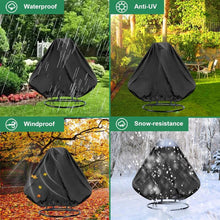 Load image into Gallery viewer, Hanging Chair Cover, Waterproof Hanging Chair Cover, Protective Cover For Egg Chair, Windproof, Anti-Uv, Heavy Duty