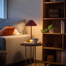 Load image into Gallery viewer, Portable LED Table Lamp with 3 Brightness Levels, USB Desk Lamp for Bedside Desk Dining Table, Red