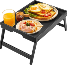 Load image into Gallery viewer, Folding table - Camping table - Portable folding table - Can be used as a dining table, TV table, laptop table, snack table, sofa table or work table - Black