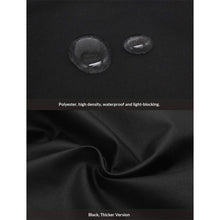 Load image into Gallery viewer, Patio Egg Chair Cover Waterproof Wicker Swing Egg Chair Cover with Zipper and Bottom Buckle Single Seat for Outdoor Furniture, Black, (115*190CM)
