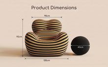 Load image into Gallery viewer, Compressed Lazy Sofa - The White Mall