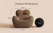 Load image into Gallery viewer, Compressed Lazy Sofa - The White Mall