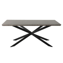 Load image into Gallery viewer, Falcon Rectangular Dining Table MDF Marbling