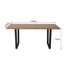 Load image into Gallery viewer, Venice Rectangular Dining Table 170cm Natural