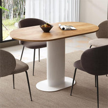 Load image into Gallery viewer, Clara Gather Round Oval Dining Table