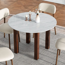 Load image into Gallery viewer, Willowmarble Round Dining Table