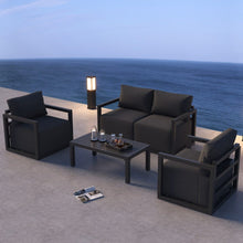 Load image into Gallery viewer, Alfresco Serenity Outdoor Lounge Set – White