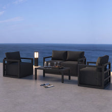 Load image into Gallery viewer, Alfresco Serenity Outdoor Lounge Set – White