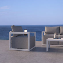 Load image into Gallery viewer, Alfresco Serenity Outdoor Lounge Set – White