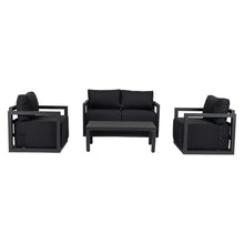 Load image into Gallery viewer, Alfresco Serenity Outdoor Lounge Set – White