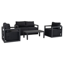 Load image into Gallery viewer, Alfresco Serenity Outdoor Lounge Set – White