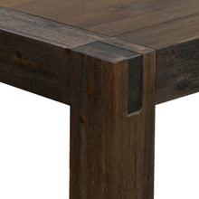 Load image into Gallery viewer, Dining Table 210cm Large Size with Solid Acacia Wooden Base in Chocolate Colour