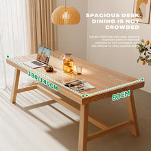 Load image into Gallery viewer, 1.4M Solid Wood Dining Table Square Dining Table Dining Table Kitchen Furniture