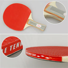 Load image into Gallery viewer, 2 Players Table Tennis Set 2 Rackets Bats with 3 Ping Pong Balls Home Sports
