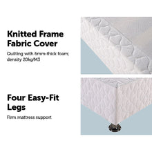 Load image into Gallery viewer, Queen Bed Ensemble Frame Base - The White Mall