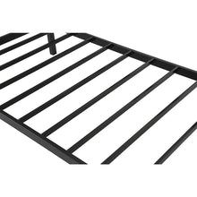 Load image into Gallery viewer, Single Daybed Metal Frame Sofa Premium Black Day Bed Steel Support - The White Mall