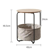 Load image into Gallery viewer, Modern Bedside Table Nightstand Storage for Bedroom or Living Room